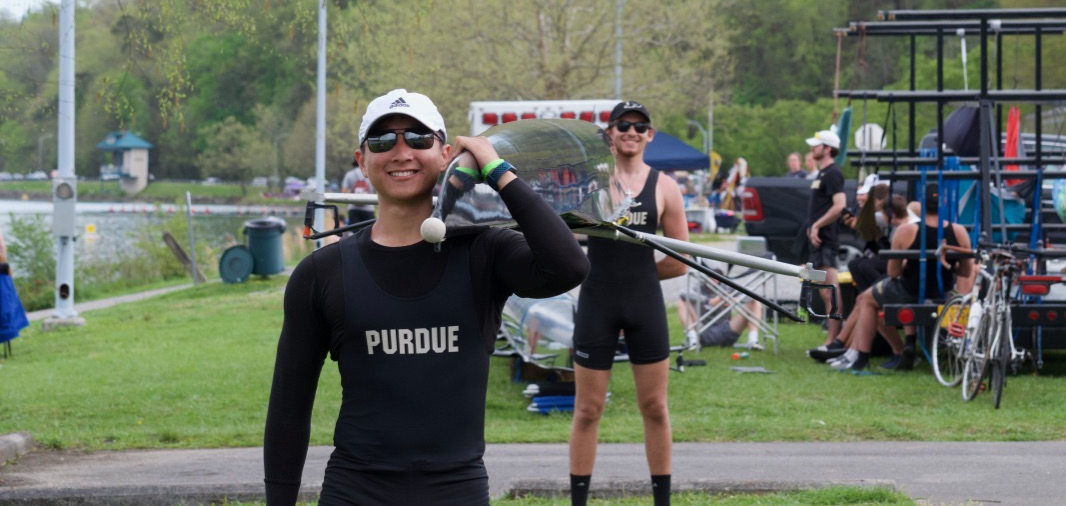 Preparing to launch for the Southern Intercollegiate Rowing Association Championships!